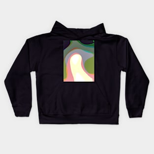 Colorful Abstract Warps 208 Kids Hoodie